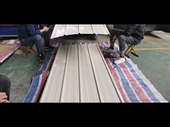 Toit en aluminium ondulé