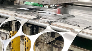 Production de cercles en aluminium