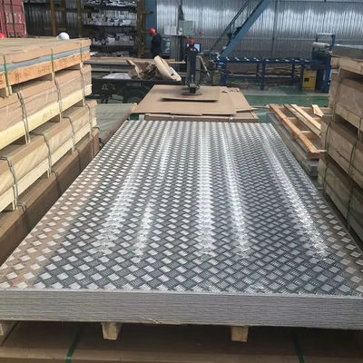 Factory High Quality 5000 Series Aluminum Diamond Checkered Plate Embossed Aluminium Diamond Sheet