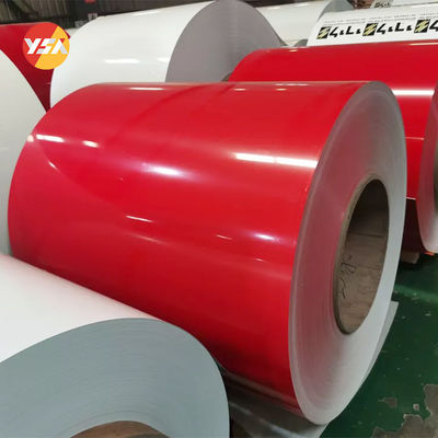 High Precision Color Coated Aluminum Coil PE PVDF Alloy High Tensile Roll
