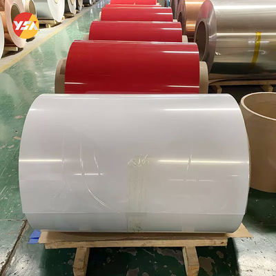 PVDF a enduit 1100 3003 3004 3105 5052 petit pain en aluminium de couleur de bobine de haute résistance