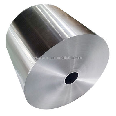Rouleau jumbo de feuille d'aluminium résistant à la chaleur de 10 à 20 microns, emballage en bois
