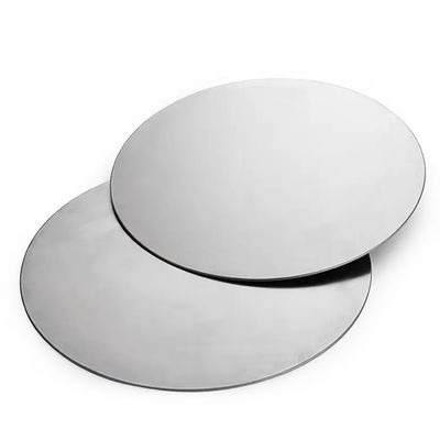 Disque rond en tôle d'alliage d'aluminium séries 1000 3000 5000, cercle sur mesure, haute planéité, bord sans bavure, qualité alimentaire