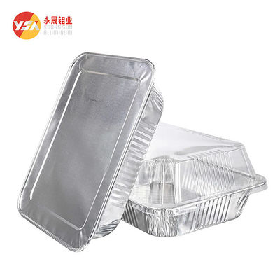Pâtisserie en papier d'aluminium 8011 alimentation contenant 1000 ml de papier d'aluminium avec couvercle