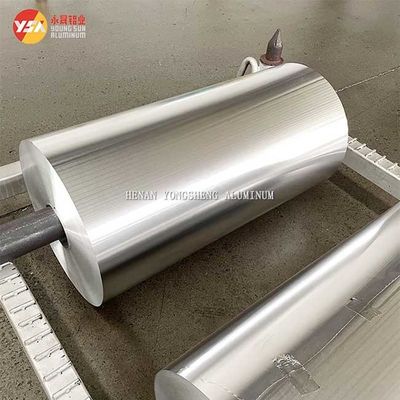 8011 8079 Foil d'aluminium alimentaire en rouleau de papier 11 12 20 30 35 Micron Jumbo Roll