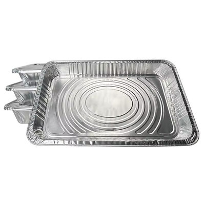 57.4 Fl Oz Pâtes à casserole en aluminium Contenants à casserole jetables