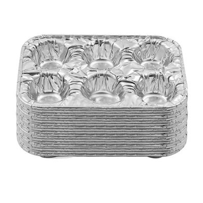 Des casseroles de muffins jetables 6 tasses Des casseroles pour cuire des cupcakes Mini-Pie