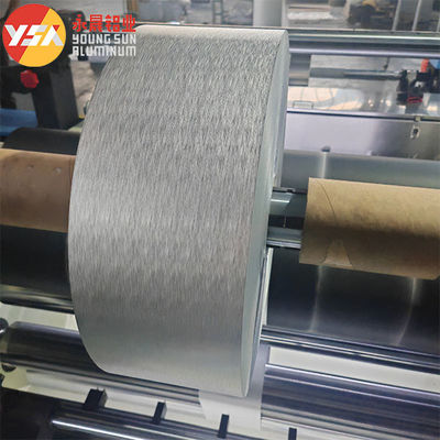 8011 0,009-0,2 mm aluminium en relief pour coiffure