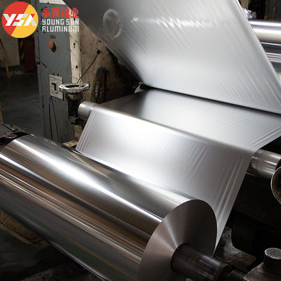 Film de stratification à conduits souples en polyester en feuille d'aluminium à double face