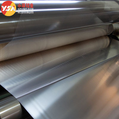 Matériau de stratification AL+PET à bobine large à face unique pour emballages industriels