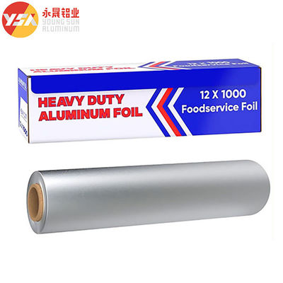 Rouleau de papier d'aluminium ménager ultra-résistant 18 x 1 000 pi pour emballage