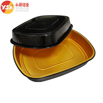 Panneau à emporter en feuille oblongée de 680 ml pour la cuisson et le stockage