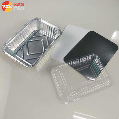 Plateaux en papier d'aluminium 2400 ml plateau en papier d'aluminium