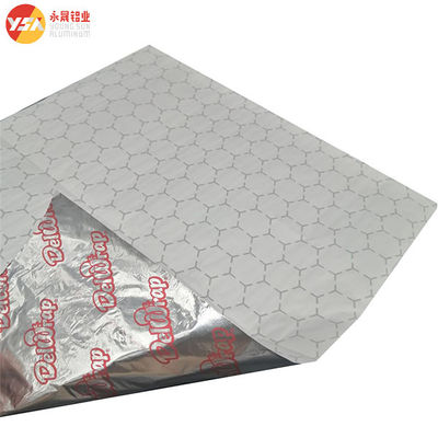 Feuille d'aluminium de nid d'abeille de papier à l'épreuve de la graisse des hamburgers feuilles d'emballage pour le sandwich