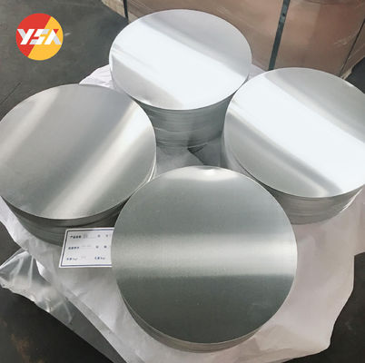 Disques circulaires en aluminium personnalisables 1050 1060 3003 Afrique Moyen-Orient Taille personnalisée Haute planéité Burr sans bordure de qualité alimentaire