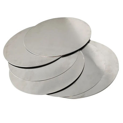 Wash Basin 1060 1100 Aluminum Round Sheet Lamp Kitchenware H14 Custom Size High Flatness Burr Free Edge Food Grade