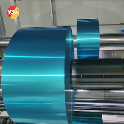 Ruloir en feuille d'aluminium bleue 8011 hydrophile pour climatiseur, revêtement échangeur de chaleur