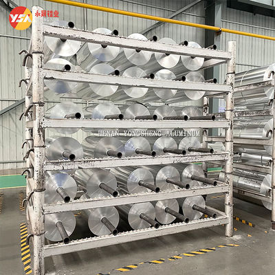 Rouleau de feuille d'aluminium double zéro 8011 0,006 mm, feuille d'emballage de qualité alimentaire