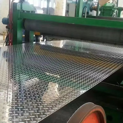 3000/5000 Series Chinese Manufacturer Supply 5 Bar & Diamond Aluminum Checker Plate Aluminum Sheet