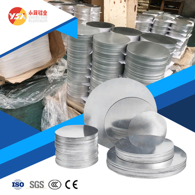 1060/3003 Disques en alliage d'aluminium résistant à la corrosion pour poêle à frire ou poêle à riz