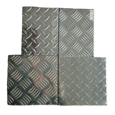 3003 5052 5083 6061 Tôle larmée en aluminium à motif diamant antidérapant