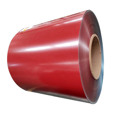 Bobine d'aluminium prélaqué pour gouttière 1060 3003 3004 Alliage Revêtement PE PVDF 0.5mm 0.6mm Largeur personnalisée 505mm 610mm