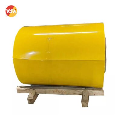 Bobine d'aluminium revêtue de PE PVDF 0,2-6,0 mm Largeur personnalisée 1600 mm Résistant aux UV et aux intempéries Anti-corrosion pour mur-rideau de façade