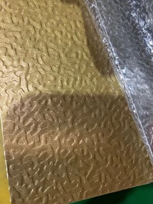 Embossed Aluminum Sheet Coil 1060 3003 0.2-3.0mm HVAC Insulation Jacketing Vapor Barrier Anti-Corrosion Roofing Cladding