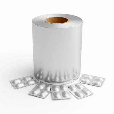 Produits pharmaceutiques PTP en feuille d'aluminium en rouleau 8011 8079 8021 alliage 0,02 mm facile à peler Emballage en ampoules résistant aux enfants