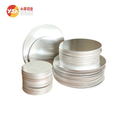 1050 1060 1100 3003 3005 Disque en aluminium pour ustensiles de cuisine et lampes, diamètre personnalisé, haute planéité, bord sans bavure, qualité alimentaire