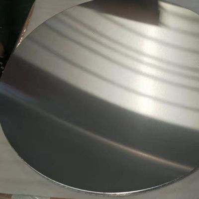 Finition de broyeur H32 5052 Disques d'aluminium Cercles de signalisation routière Taille personnalisée Haute planéité sans bordure de bordure de qualité alimentaire