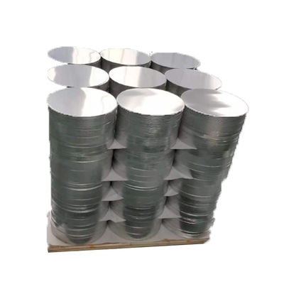 Anodisé d'aluminium rond cercle à LED coquille ustensiles de cuisine Taille personnalisée Haute planéité sans bordure Grade alimentaire