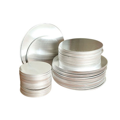 Dia 80mm 1100 3003 Plaque ronde en aluminium Disque Disque Cuisine personnalisé Diamètre élevé Plateur élevée Burr sans bordure de qualité alimentaire