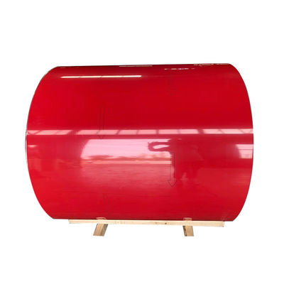 Feuille en aluminium enduite de couleur de Pvdf du pe H112 pour faire la toiture