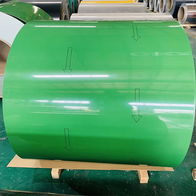 La couleur de PVDF a enduit la bobine en aluminium peinte pour faire la toiture