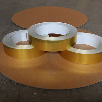 Petit pain à haute résistance de largeur de fente de bobine en aluminium de miroir de couleur de bande de Channelume
