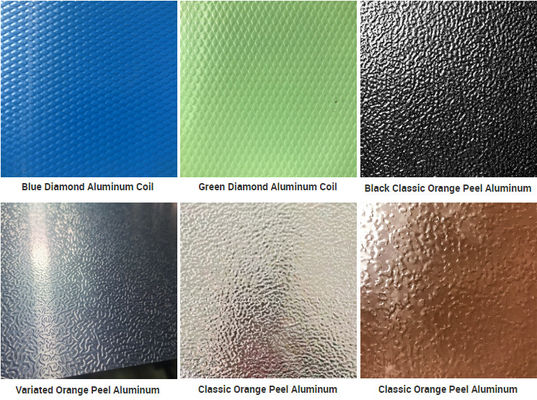 La feuille en aluminium de relief de préparation de surface a fendu le bord poinçonnant pour la décoration