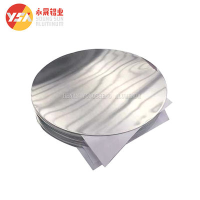 Plaque en aluminium circulaire de 3 pouces 1060 A3003 Disque rond Pot personnalisé Taille haute planéité sans bordure