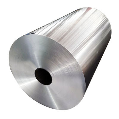 8011 3003 Feuille d'aluminium de qualité alimentaire en rouleau jumbo Feuille d'aluminium en papier enveloppé