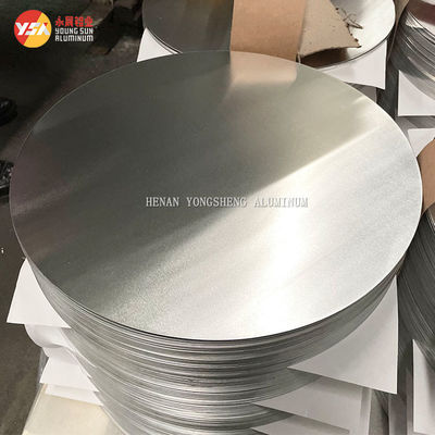 80-1000 mm Cercle en aluminium 0,13-6,5 mm 3003 Taille personnalisée Haute planéité Bourrage sans bordure Grade alimentaire