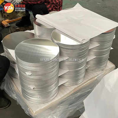 3000 Série 3003 Disque en alliage d'aluminium en cercle Vaisselle de cuisine personnalisée Taille haute planéité Free Burr Edge Grade alimentaire