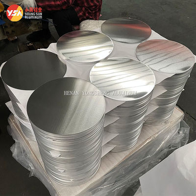 Disque rond en aluminium 1050 1060 1100 3003 pour ustensiles de cuisine et luminaires, taille personnalisée, haute planéité, bord sans bavure, qualité alimentaire