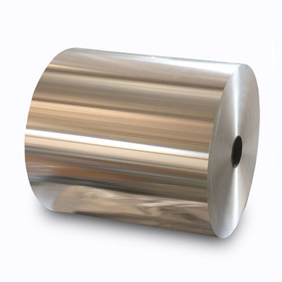 Rouleau de feuille d'aluminium argenté, épaisseur 0,006-0,02 mm, bobine de largeur personnalisée
